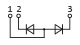 Connection diagram of diode module MD5-155