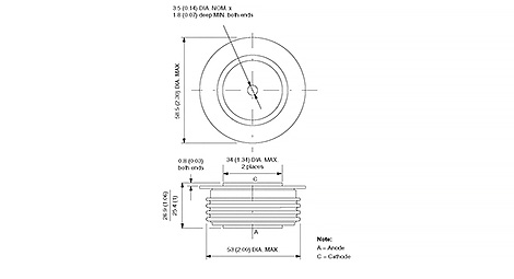 Disc diodes