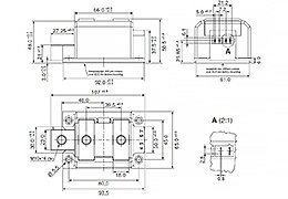 Outline of Thyristor Diode Module