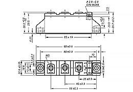 Outline of Thyristor Diode Module