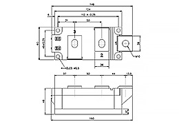 Outline of Thyristor Diode Module