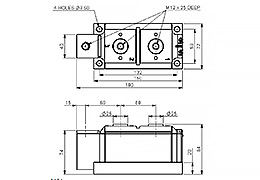 Outline of Thyristor Diode Module