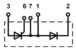 Thyristor Diode Module Circuit