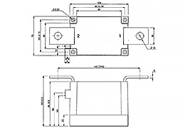 Outline of Single Thyristor Module