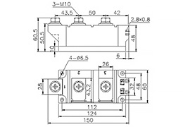 Thyristor Modules MTK