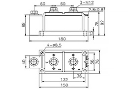 Thyristor Modules MTK