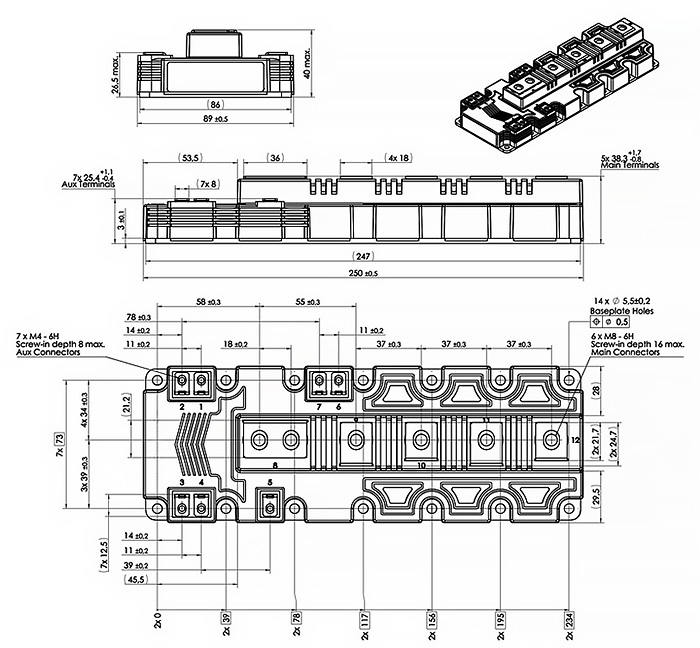 dimensions