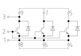 Topology of IGBT Module FZ1500R33HL3