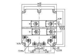 GBT Module FF1200R17KP4_B2 Package