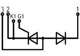 Thyristor Diode Module MT/D5-800-18-D