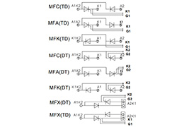 Circuit Diagram of Thyristor Modules