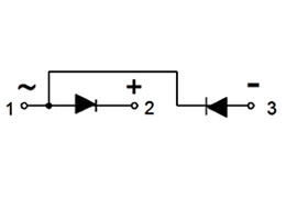Circuit Diagram of Single Diode Module CD411699C