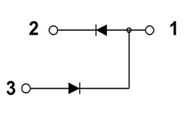 Circuit Diagram of Single Diode Module LD411460