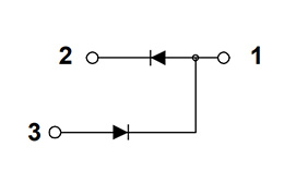 Circuit Diagram of Single Diode Module LD813645