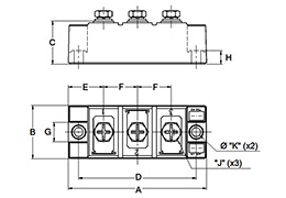 Dual Diode Module CC613016C