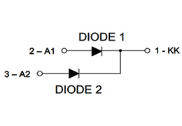 Circuit Diagram of Single Diode Module NC4406250H