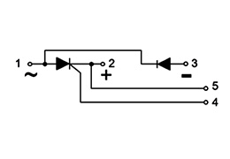 Circuit Diagram of Thyristor Modules