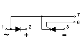 Circuit Diagram of Thyristor Modules