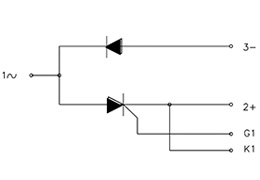 Circuit Diagram of Thyristor Modules