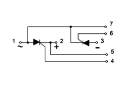 Circuit Diagram of Thyristor Modules