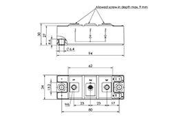 Diode Module SKKE 162/14