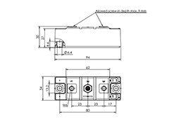 Diode Module SKKE 212/16 H2