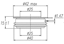 High Frequency Thyristor KG
